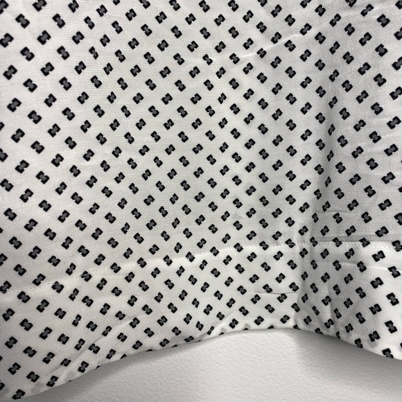 𝅺Rag & Bone White and Black Crewneck T Shirt Blouse Size Large - Picture 12 of 13